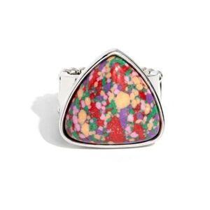 Paparazzi Patterned Paladin Purple Ring